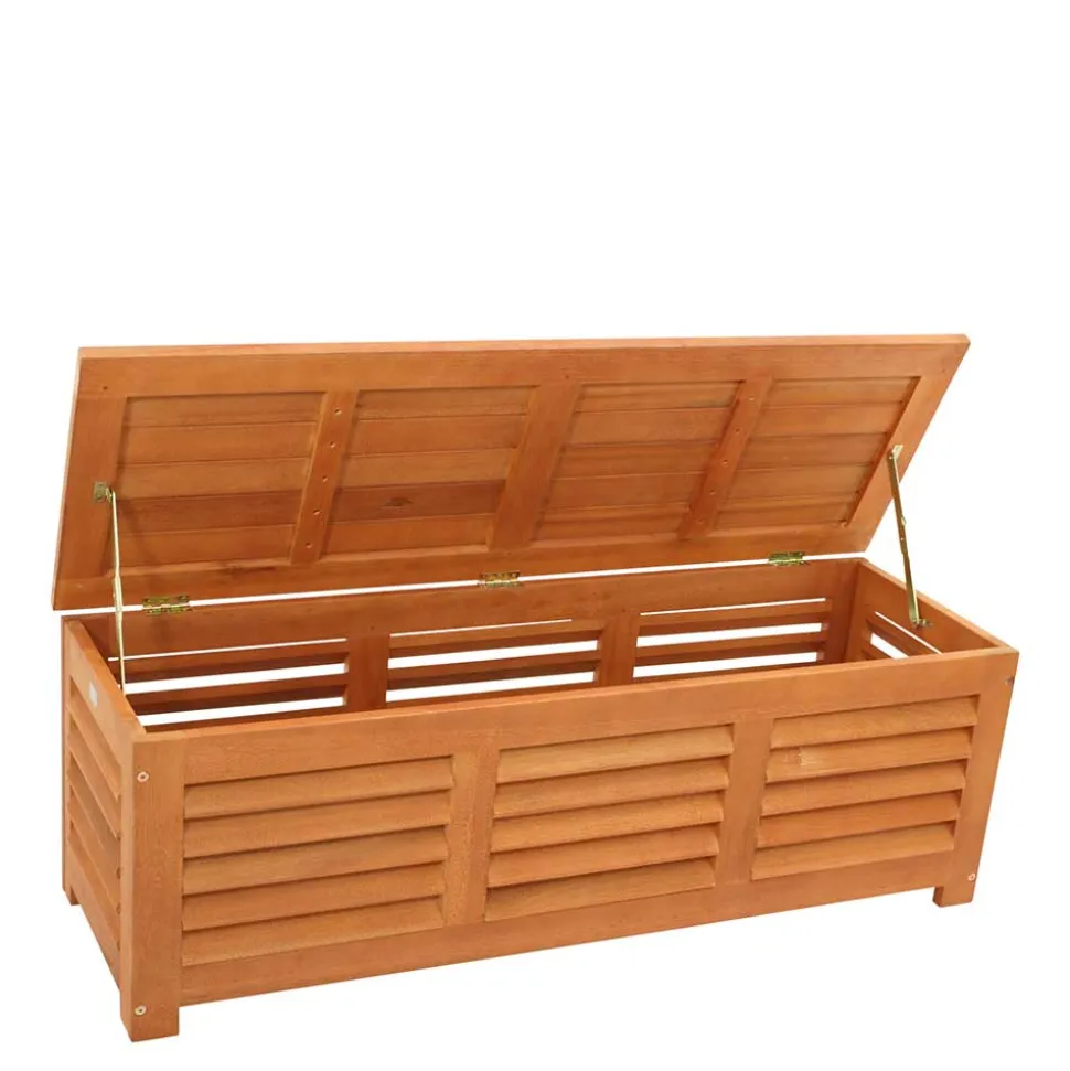 Gartenbox Kissenbox aus Eukalyptusholz - Chancy