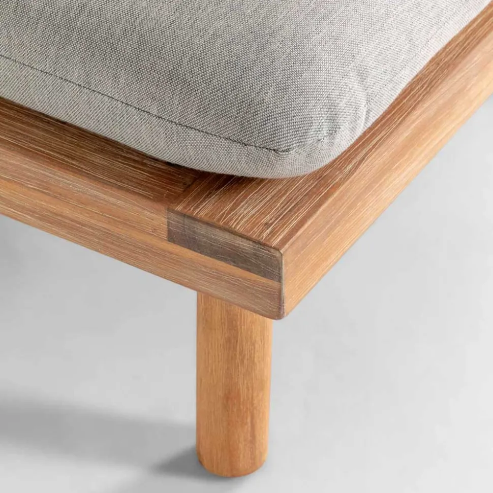 Gartenmöbel Kombi aus Akazie - Lacruna (dreiteilig)