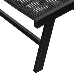 Gartensessel ohne Armlehnen in Schwarz - Saragoza