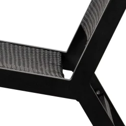 Gartensessel ohne Armlehnen in Schwarz - Saragoza