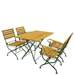 Gartensitzgruppe im Biergarten Style - Vivenda (fünfteilig)