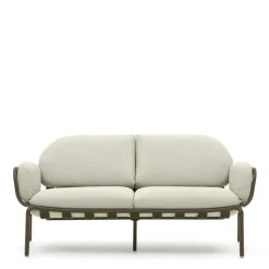 Gartensofa in Graugrün aus Metall - Ocna