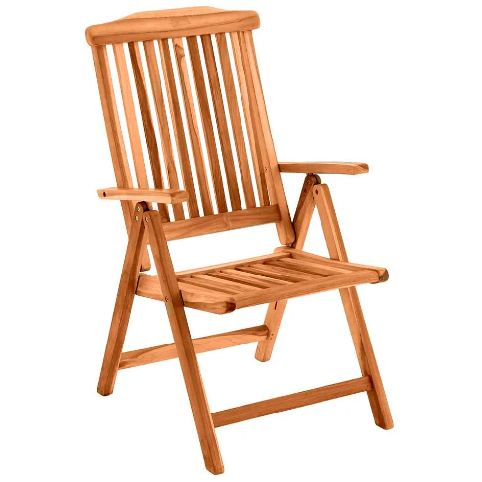 Gartenstuhl mit Armlehnen klappbar - Klahuma