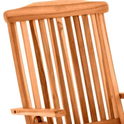 Gartenstuhl mit Armlehnen klappbar - Klahuma