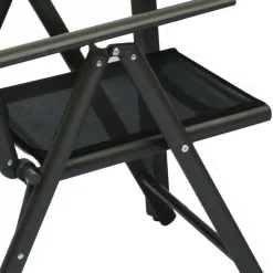 Gartentisch & zwei Stühle Set - Neluna (dreiteilig)