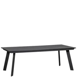 Gartentisch aus Kunststoff in Holzoptik - Lourette