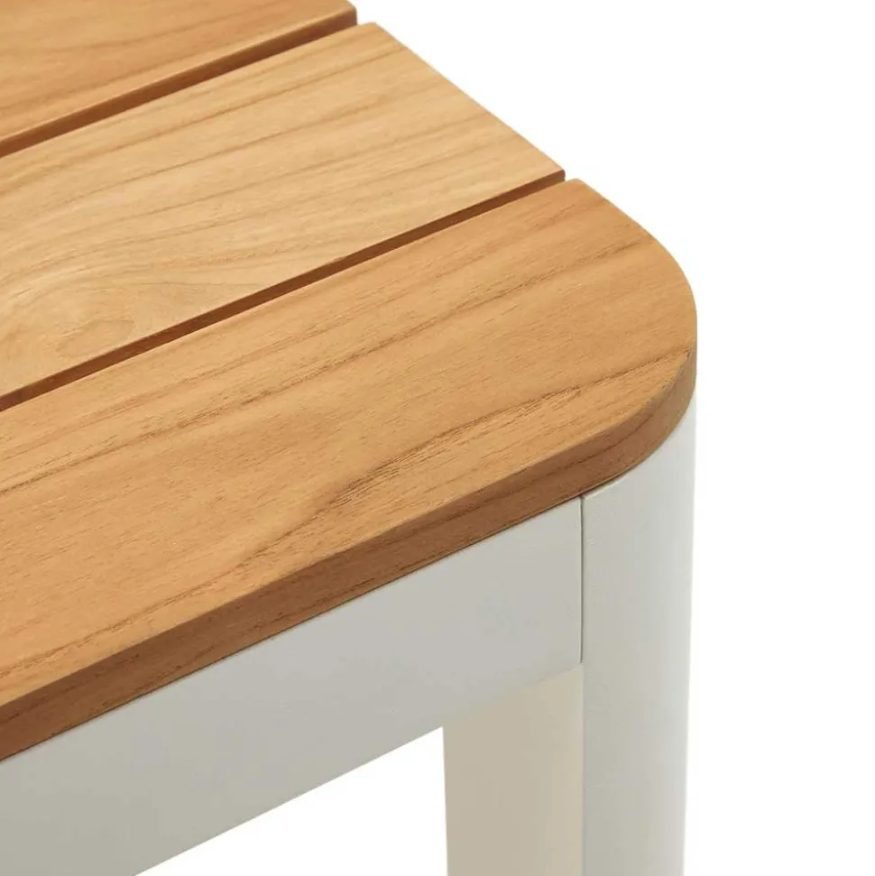 Gartentisch mit Teakholz-Tischplatte - Price