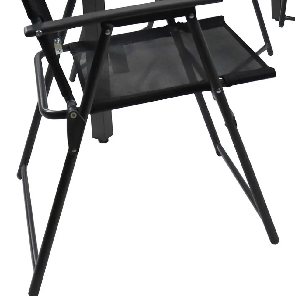 Gartentisch und Hochlehner Set - Kimbertas (fünfteilig)