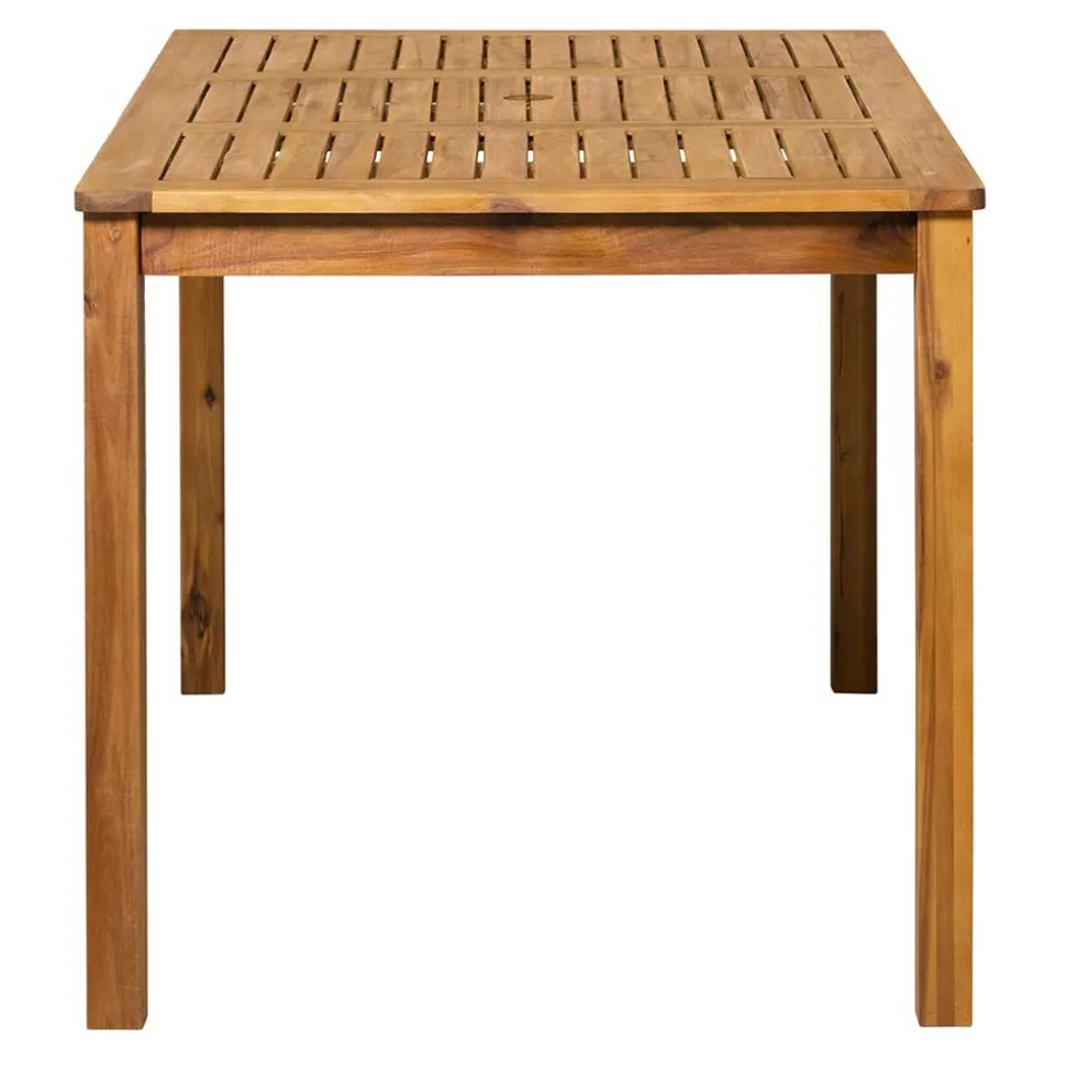 Gartentisch und vier Klappstühle - Antigrus (fünfteilig)