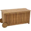 Gartentruhe aus Akazie Massivholz - Bibulath