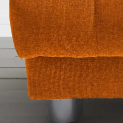 Gelber Schlafsessel mit Flachgewebe Bezug - Babsy