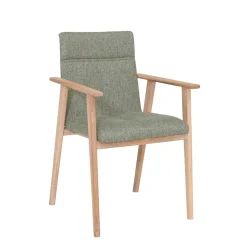 Gemütlicher Esstischstuhl mit Armlehnen - Pusadon