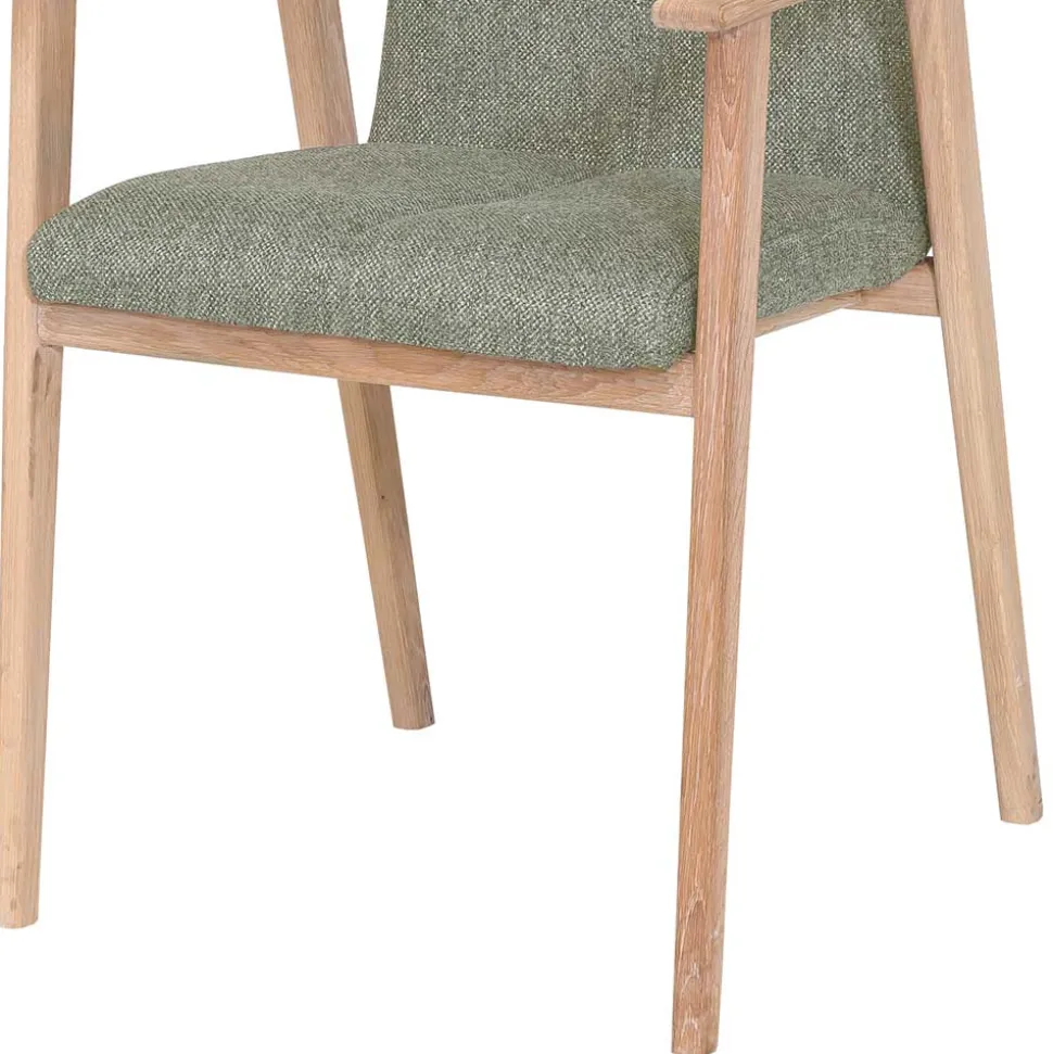 Gemütlicher Esstischstuhl mit Armlehnen - Pusadon