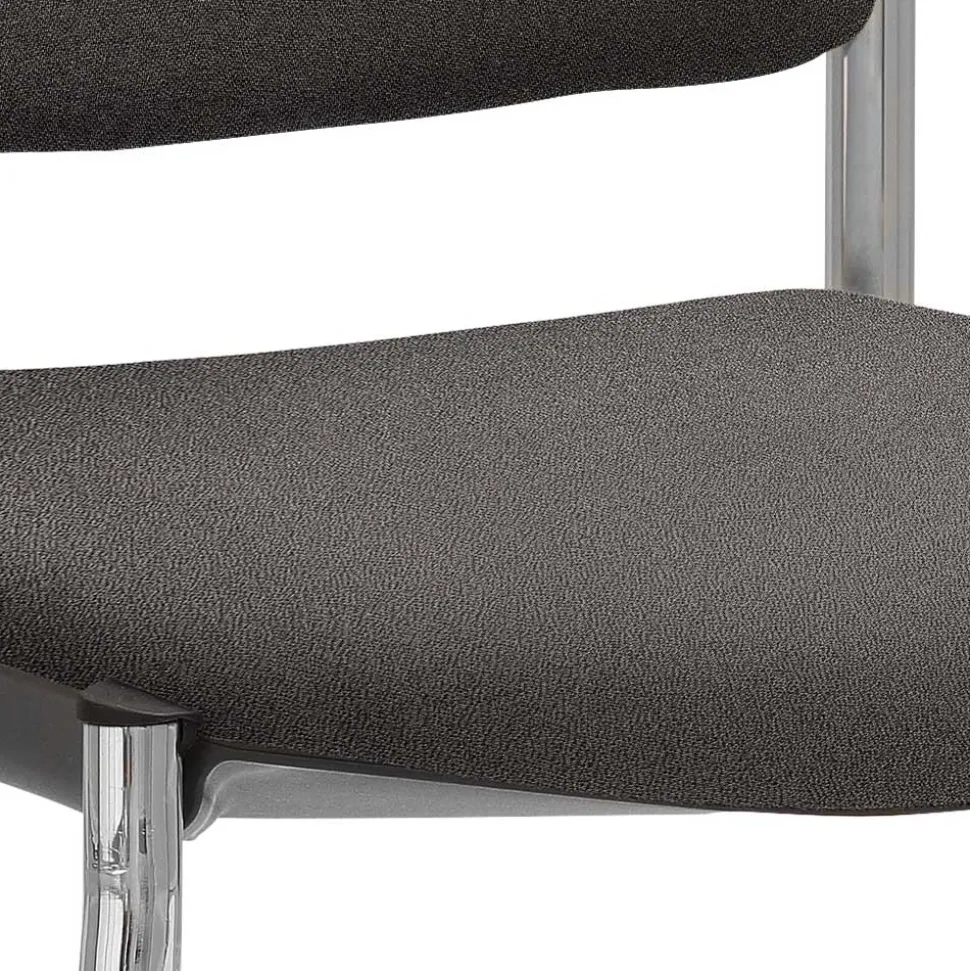 Gepolsterter Konferenzsstuhl stapelbar - Bultino