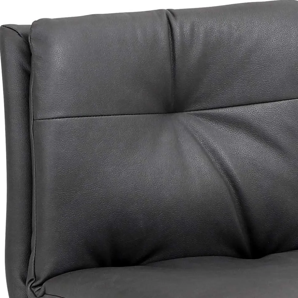 Gepolsterter Tresenstuhl in Dunkelgrau - Teromaso