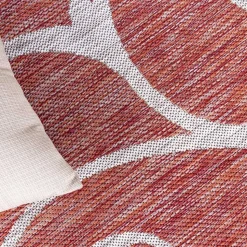 Gewebter Teppich aus PP mit Ornament Motiv - Rick