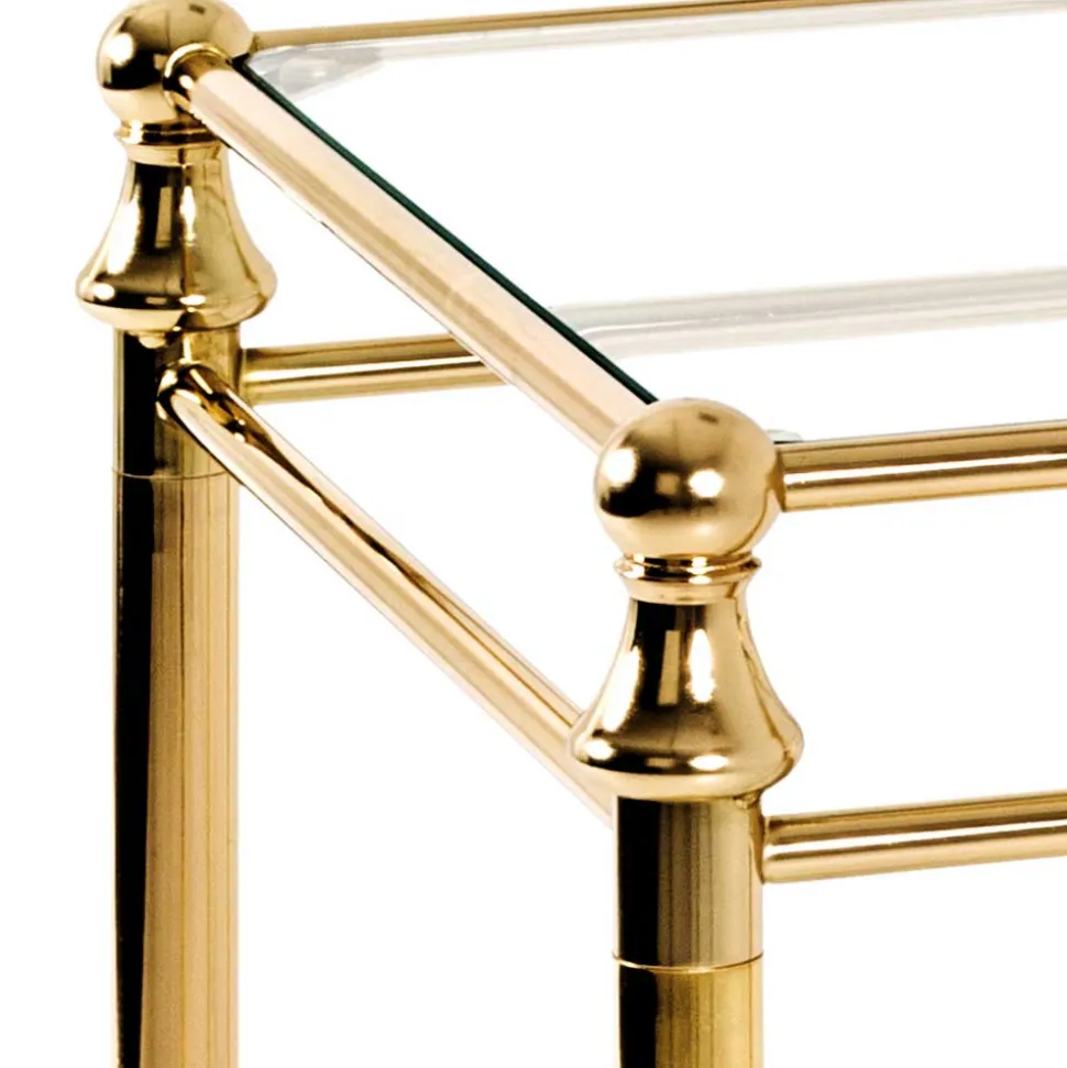 Glas Beistelltisch in Quadratisch oder rechteckig - Corao