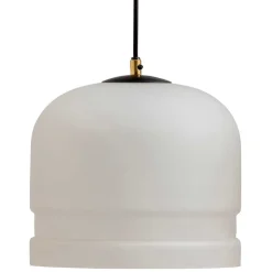 Glas Hängelampen in Off-White - Norklin (2er Set)