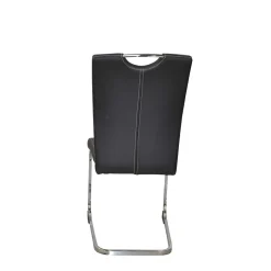 Glastisch & Freischwinger Stühle - Zaparony (fünfteilig)