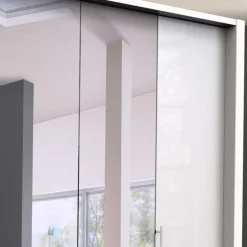 Gleittüren Schlafzimmerschrank mit Spiegel - Dolienca