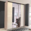 Gleittüren-Schrank mit zwei Spiegeln - Rativian