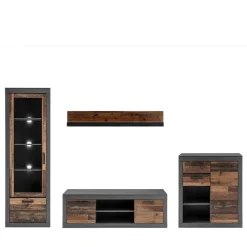 Günstige Wohnmöbel Kombination - Timuras (vierteilig)