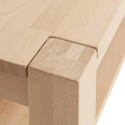 Günstiger Massivholz Sofatisch aus Buche - Bermuda