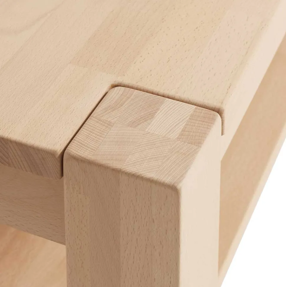 Günstiger Massivholz Sofatisch aus Buche - Bermuda