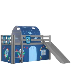 Günstiges Astronaut Spielbett mit Rutsche - Diamony