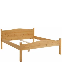 Günstiges Holzbett aus Massivholz Kiefer - Verwego