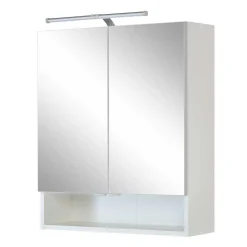 Graue Möbel Zusammenstellung fürs Bad - Girios (fünfteilig)