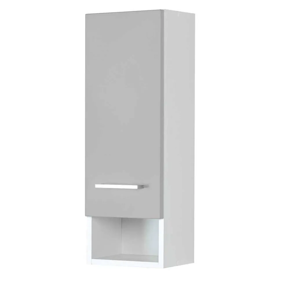 Graue Möbel Zusammenstellung fürs Bad - Girios (fünfteilig)