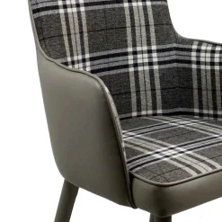 Große Essgruppe in Grau Weiß Mervellin mit Bank (sechsteilig)