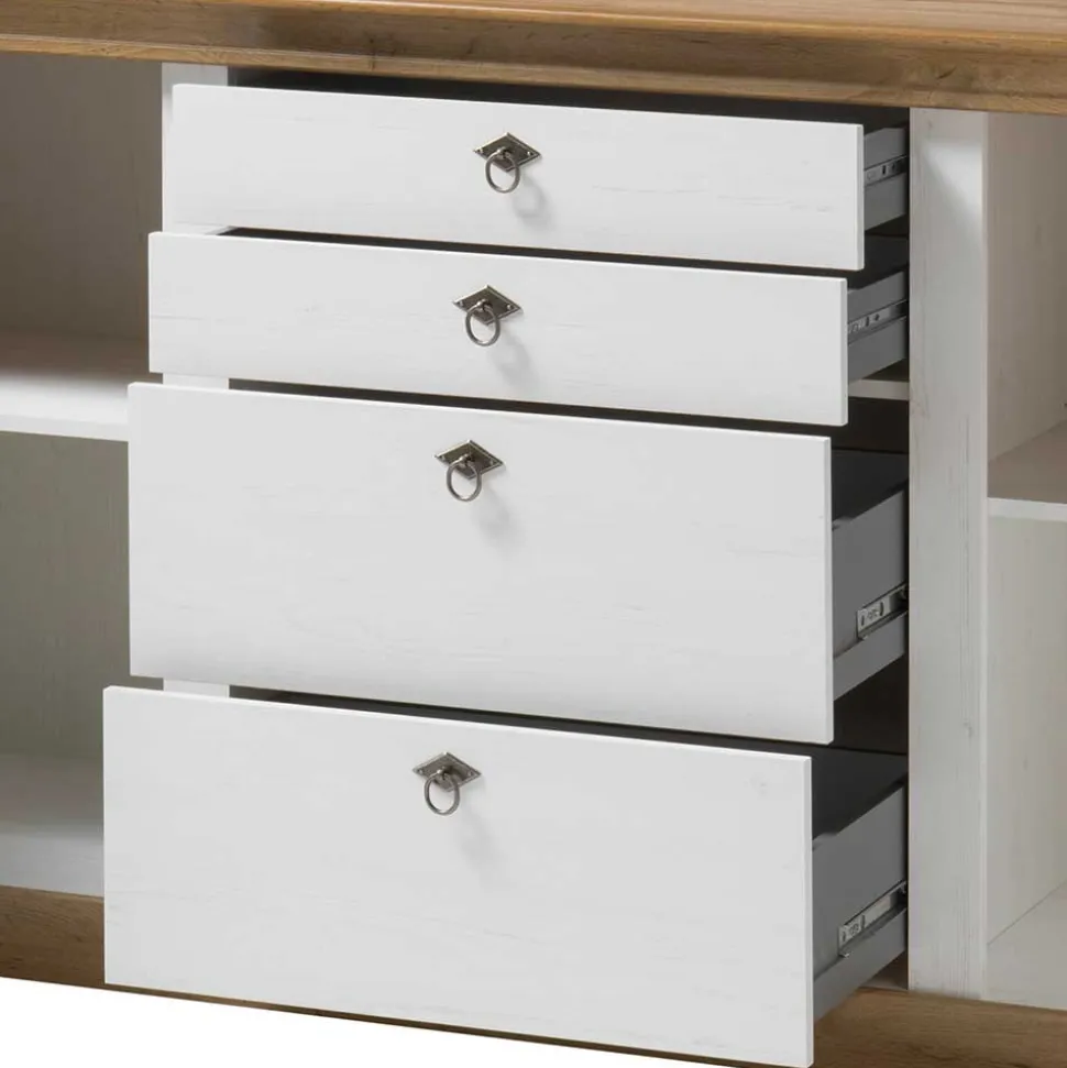 Große Landhaus Anrichte zweifarbig - Diatara