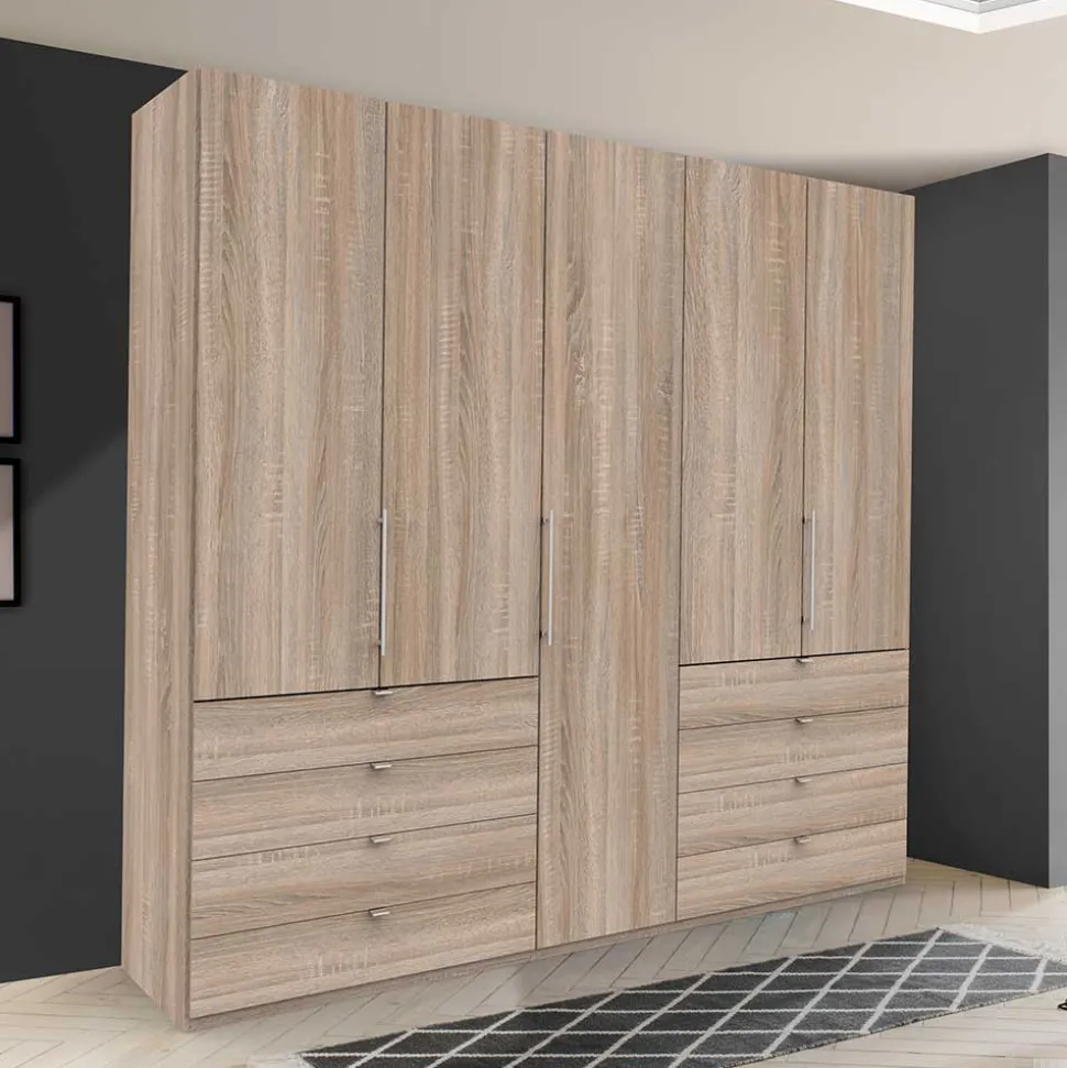 Großer Kleiderschrank in Eiche Sägerau - Zayun