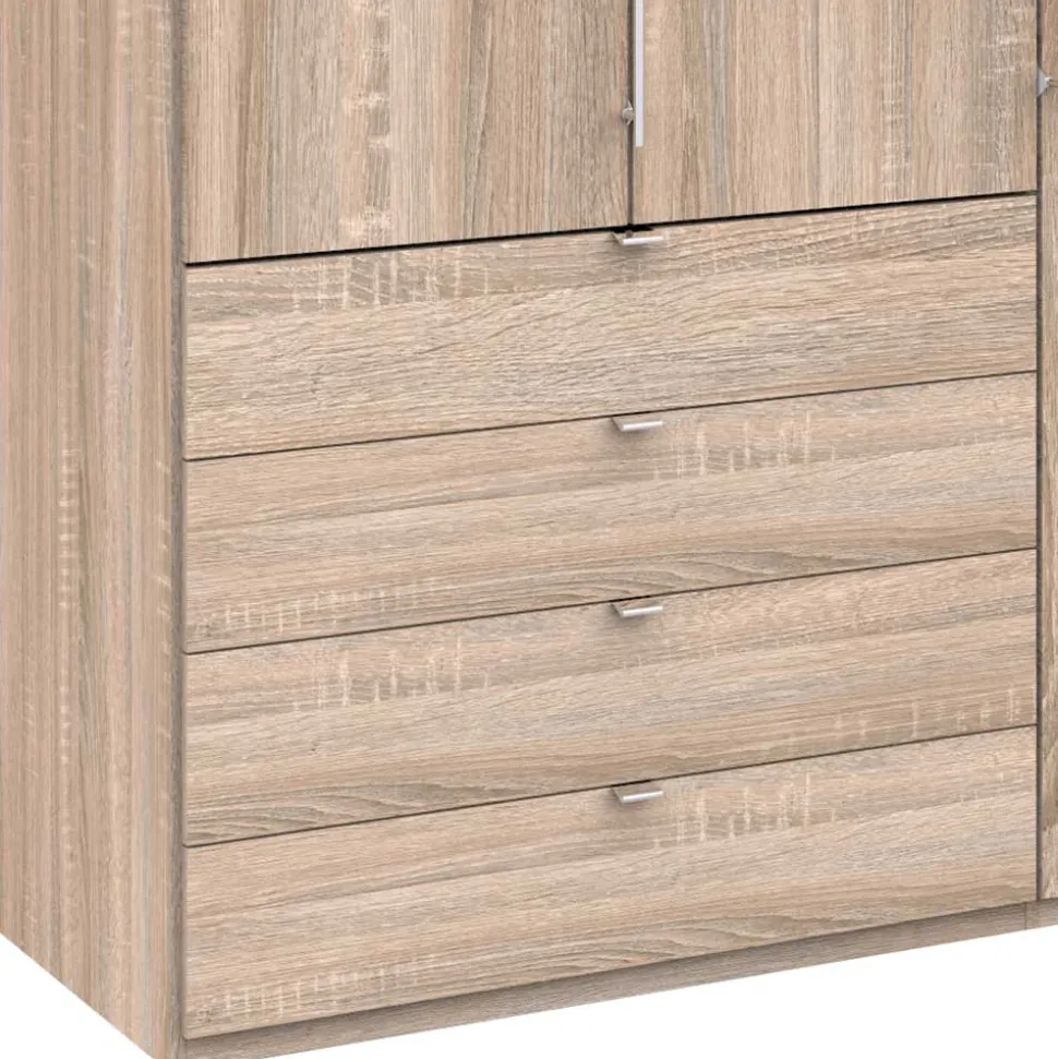 Großer Kleiderschrank in Eiche Sägerau - Zayun