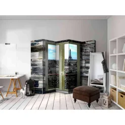 Großer Paravent Paris Ausblick - Liriana