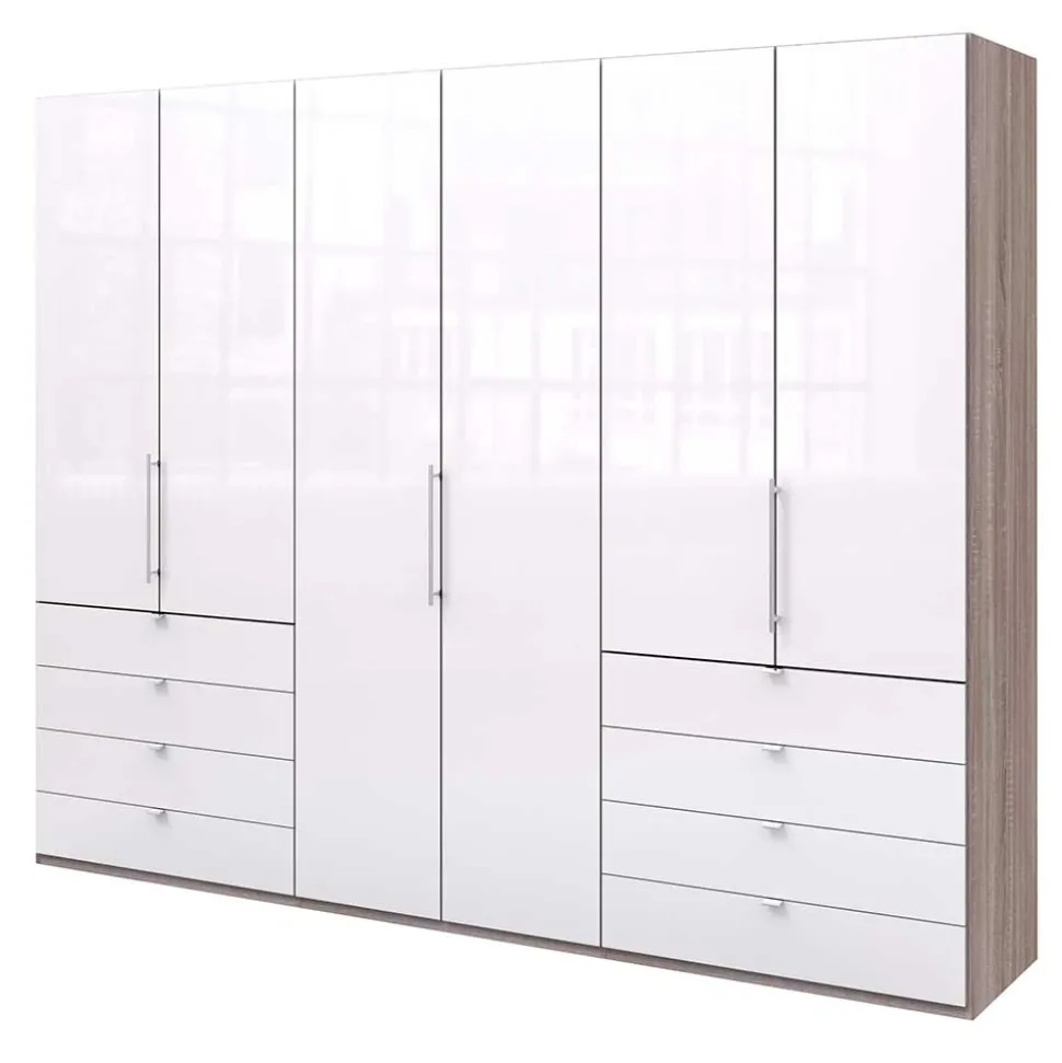 Großer Schlafzimmer Kombi-Schrank Made in Germany - Empresian