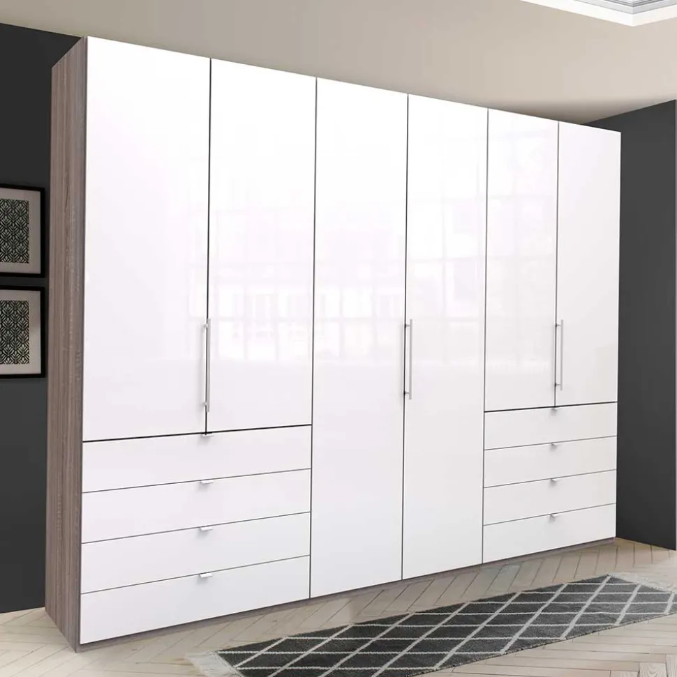 Großer Schlafzimmer Kombi-Schrank Made in Germany - Empresian