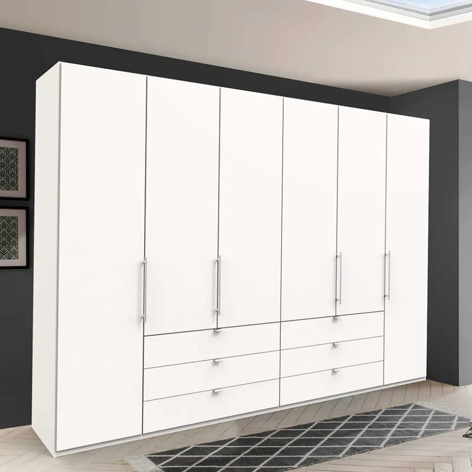 Großer Schrank für Bekleidung in Weiß - Donpiave