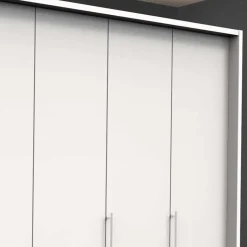 Großer Schrank für Bekleidung in Weiß - Donpiave