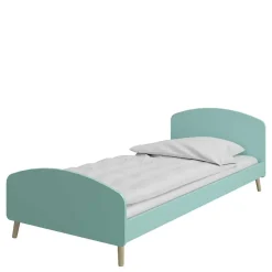 Großes Kinderbett in Mint & Eiche - Vrespa