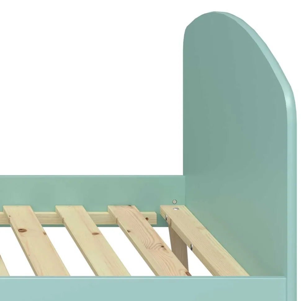 Großes Kinderbett in Mint & Eiche - Vrespa
