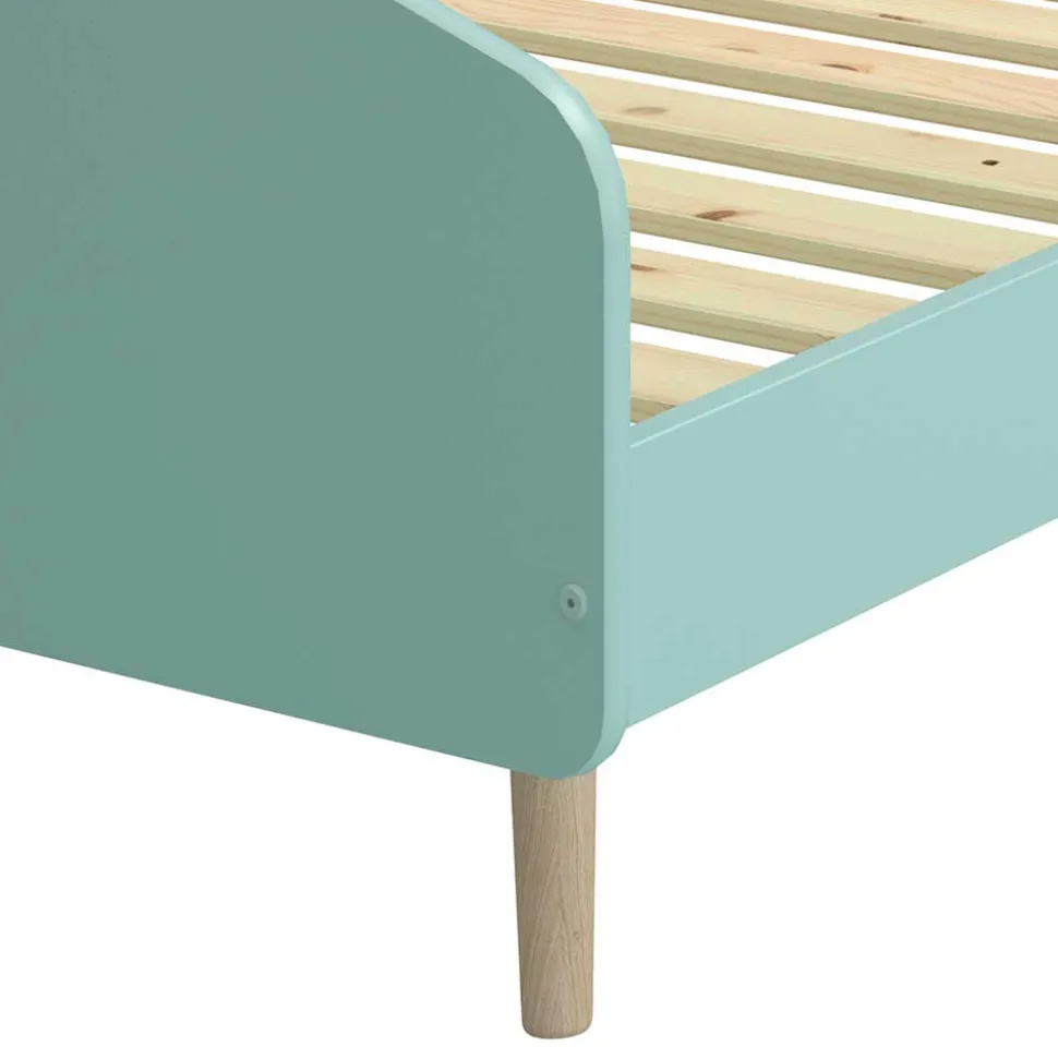 Großes Kinderbett in Mint & Eiche - Vrespa