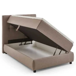 H2 Polsterbett mit Topper und 7-Zonen-TTF-Matratze - Zikalu