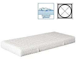 H2 7-Zonen-Kaltschaummatratze mit Visco Auflage - Dundrum