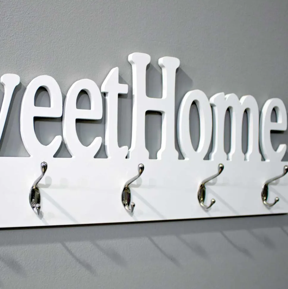 Hakenleiste Canja in Weiß