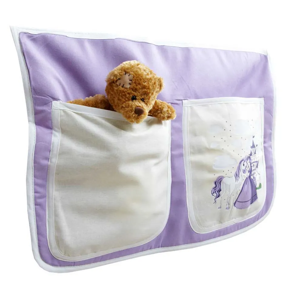 Halbhohes Prinzessinbett in Lila - Omarai