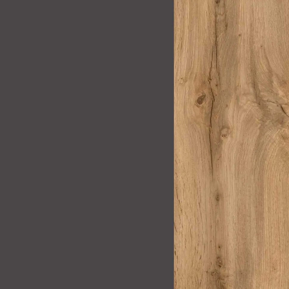 Halboffener Badschrank in Wildeiche Optik - Breznia