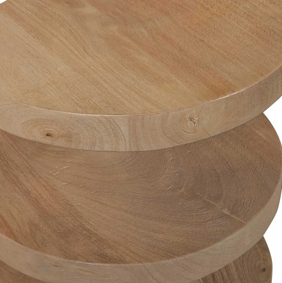 Halbrunder Beistelltisch im Skandi Design - Fuxiata